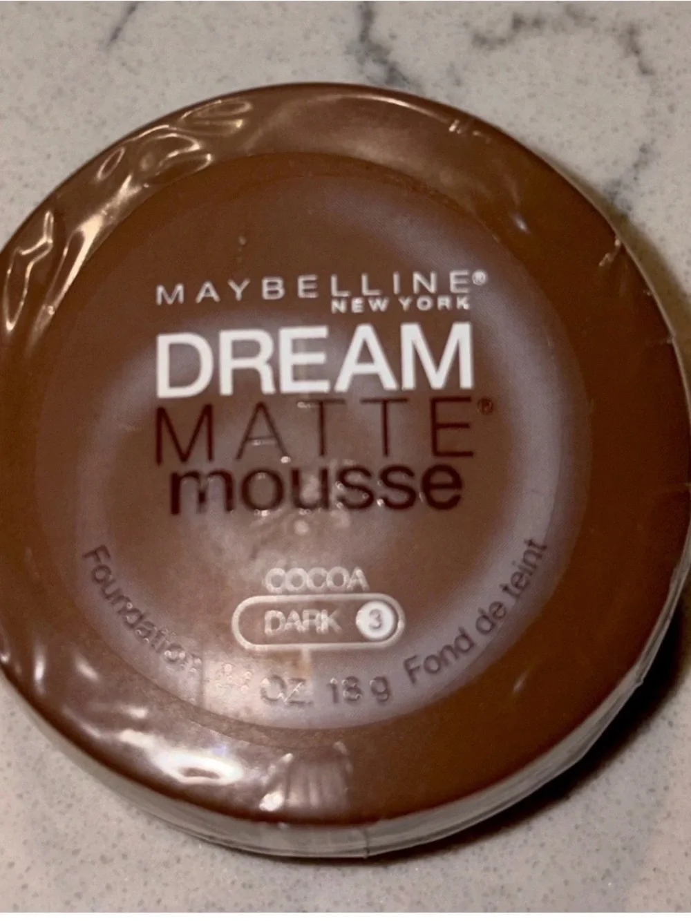 Maybelline Dream Matte Mousse Foundation - Cocoa (Dark 3) * Discontinued